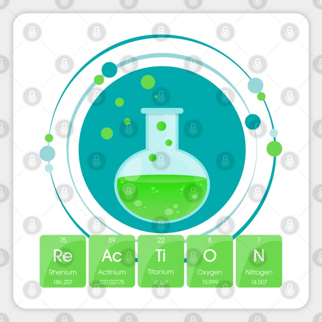 Chemical reaction Magnet by Fun with Science